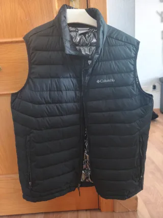 Chaleco Columbia Negro Talla XL