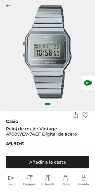 Reloj Casio Digital