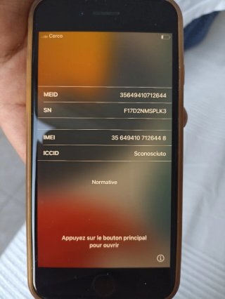 iPhone SE 2020 Argento 256GB - pezzi di ricambio