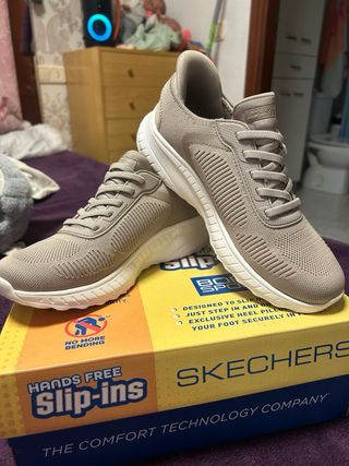 Zapatillas Skechers Bobs Squad Talla 36