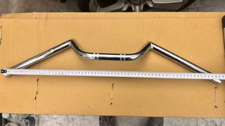 Manillar moto custom cromado 22mm