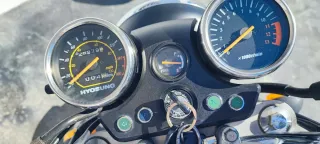 Hyosung GT Comet 125 Azul