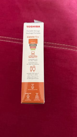 Disco Duro Externo Toshiba Canvio Flex 1TB