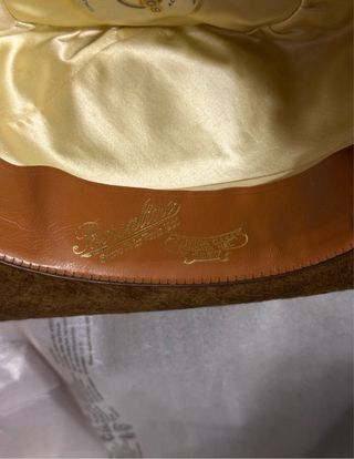 Cappello Borsalino vintage feltro marrone