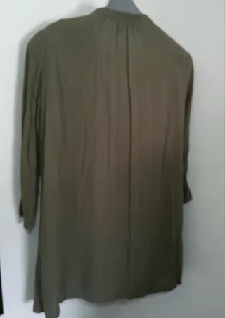 Abito corto H&M verde oliva kaki taglia L