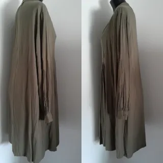 Abito corto H&M verde oliva kaki taglia L