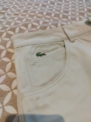 Bermudas Lacoste Beige Talla 46