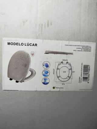 Tapa WC modelo Lúcar, UREA Blanco