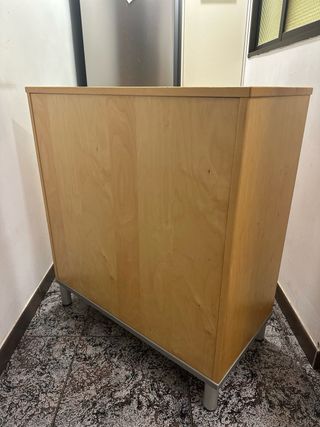 Armario auxiliar madera y metal