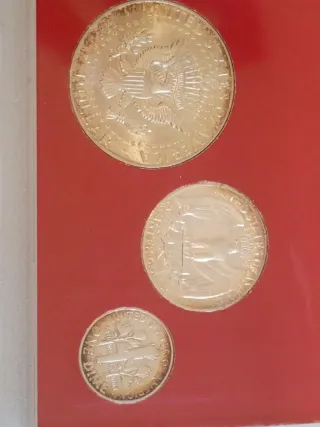 Colección Monedas Plata Americana 1964