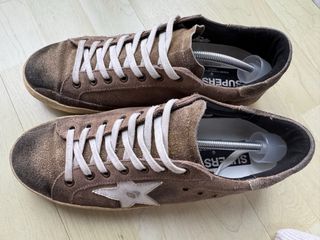 Golden Goose Talla 42 Marrón/Blanco
