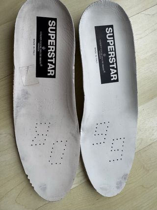 Golden Goose Talla 42 Marrón/Blanco