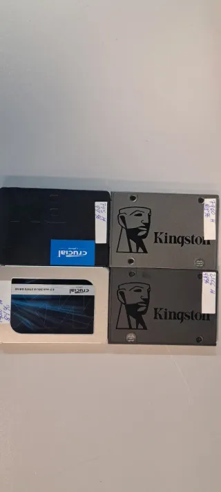 SSD 120GB/128GB Intenso, Netac, Apacer