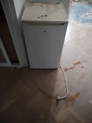 Congelador vertical blanco