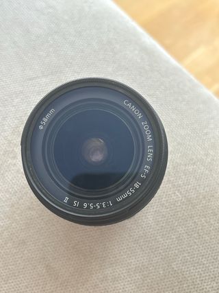 Objetivo Canon EF-S 18-55mm II