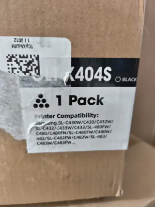 Cartuccia toner nero CLT-K404S Samsung