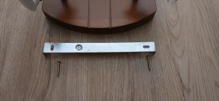 Lámpara de techo madera y metal