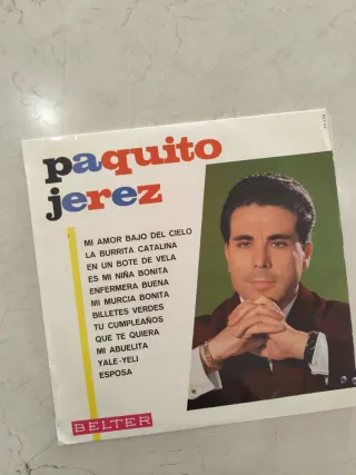 Vinilo Paquito Jerez - Flamenco y Sevillanas