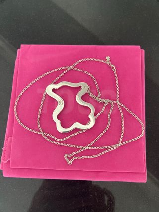 Colgante Tous Plata con Cadena Larga