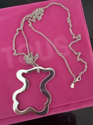 Colgante Tous Plata con Cadena Larga