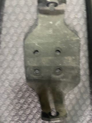 Base- herraje de Baúl-Maleta para moto Keeway Rkf