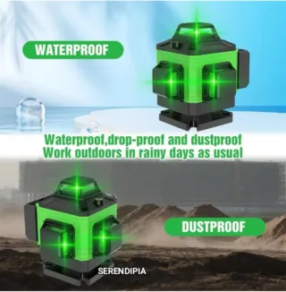 2 NIVELES LÁSERES 4D 16 LÍNEAS COMPLETOS.