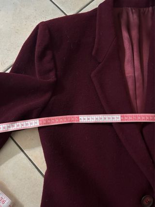 Giacca Vintage POP 84 Bordeaux taglia L donna