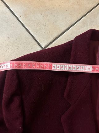 Giacca Vintage POP 84 Bordeaux taglia L donna