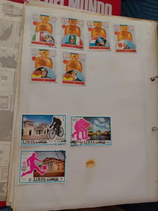 Sellos del mundo: Munich 72, Apollo 12, Espacio 70