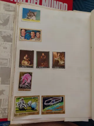 Sellos del mundo: Munich 72, Apollo 12, Espacio 70