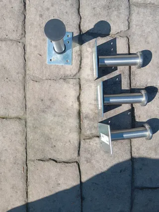 Patas Acero Inoxidable Muebles 10cm