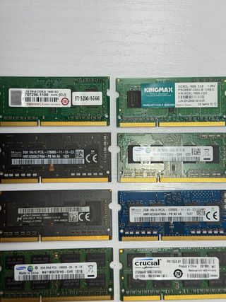 Lote 19x RAM 2Gb PC3 (DDR3) SO-DIMM