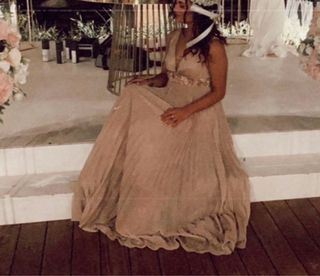 Abito Eva & Lola Cipria Taglia M Napoli