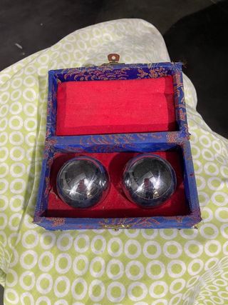 Set 2 Sfere Armoniche Cinesi anti stress