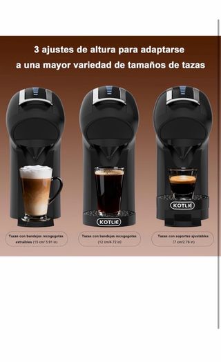 Cafetera KOTLIE 5 en 1, 19 bar