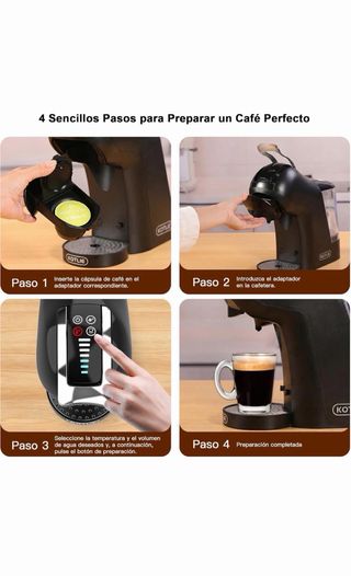 Cafetera KOTLIE 5 en 1, 19 bar