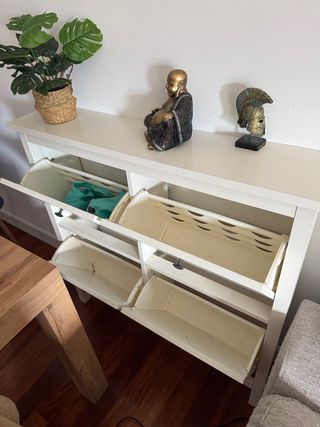 Zapatero Ikea Hemnes 4 compartimentos