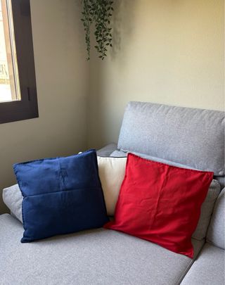 Funda Cojín IKEA GURLI Azul Vivo