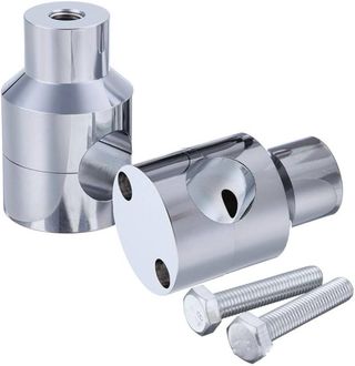 Elevadores manillar moto 22mm cromados