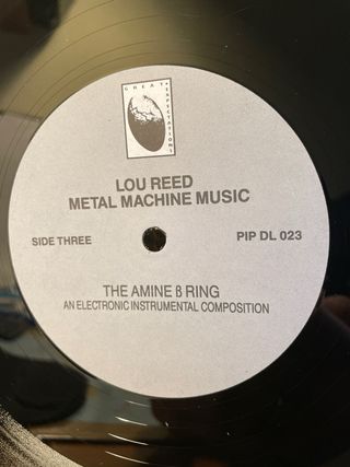 LOU REED “Metal Machine Music” Doble Lp. NM/NM