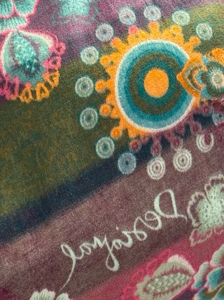 Manta Desigual floral multicolor