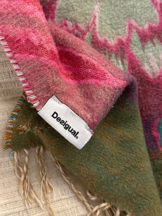 Manta Desigual floral multicolor