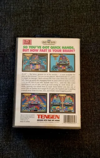 Klax - Sega Genesis - Tengen