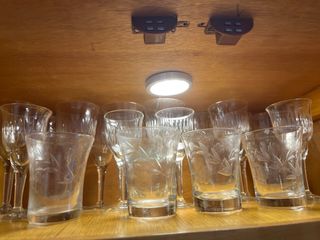 Aparador vintage madera y cristal