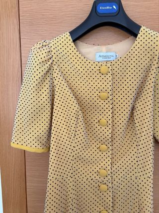Vestido Apparentia Amarillo Talla 38