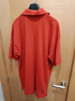 Polo Burberry Rojo Talla XXL