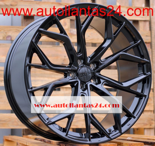 8841 JUEGO DE 4 LLANTAS AUDI VW BLACK