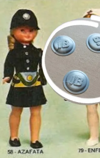 Chapa conjunto Azafata Nancy gorra