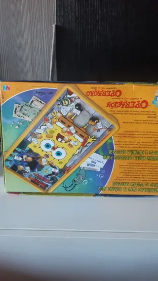 Operación Bob Esponja Juego de Mesa