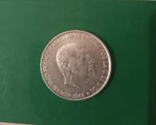 2 Monedas Plata España 1870